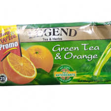 LEGEND GREEN TEA N ORANGE 50G