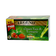 LEGEND GREEN TEA N TUMERIC BY 100