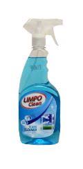 LIMPO CLEAN GLASS CLEANER BLUE 750ML