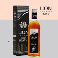 LION SWAGGER PREMIUM WHISKY 75CL BLACK
