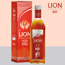 LION SWAGGER PREMIUM WHISKY 75CL RED