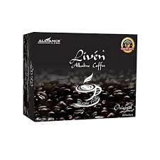 LIVEN ALKALINE COFFEE SUGAR FREE 300G