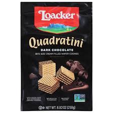 LOACKER QUADRATINI DARK CHOCOLATE WAFER