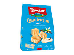 LOACKER QUADRATINI VANILLA WAFER COOKIES 1