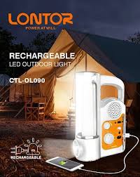 LONTOR CTL-OL090U RECHARGEABLE LED CAMPING LIGHT