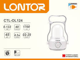 LONTOR RECHARGEABLE LANTERN CTL-OL124