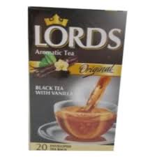 LORDS AROMATIC BLACK TEA WITH VANILA