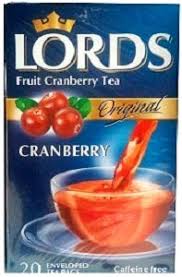LORDS FRUIT CRANBERRY TEA 40G