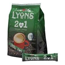LYONS 2 IN 1 INSTANT COFFEE 160G 10 SACHETS
