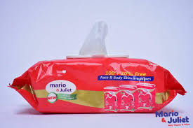 MARIO N JULIET BABY WIPES 60PCS