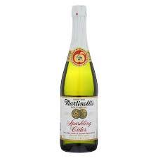MARTINELLIS  SPARKLING CIDER 750CL NEW