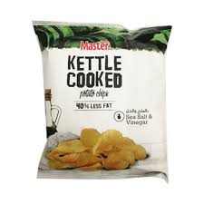 MASTER KETTLE POTATO CHIPS VINEGAR 45G