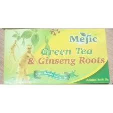 MEJIC GREEN TEA GINSENG N GINGER 50G