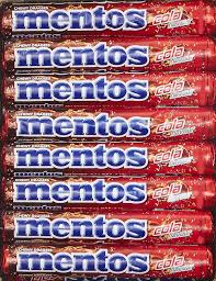 MENTOS 8PCS STICK-COLA