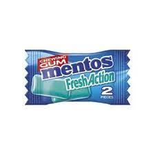 MENTOS FRESH ACTION CHEWING GUM PCS