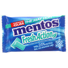 MENTOS FRESH ACTION SACHET 11G