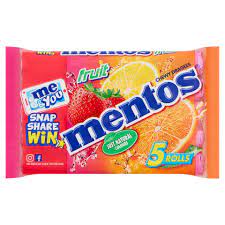 MENTOS FRUIT PCS