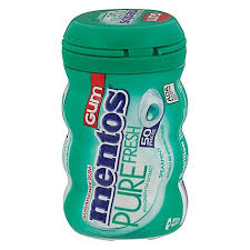 MENTOS GRREN TEA SPEARMINT GUM