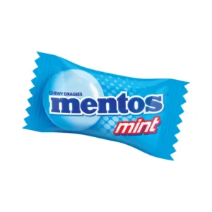 MENTOS MINT FLAVOUR CHEWY DRAGEES PCS