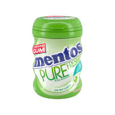 MENTOS PURE FRESH GUM LIME MINT