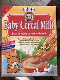 MICO BABY CEREAL MILK 6+MONTHS 450G