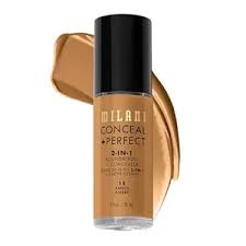 MILANI 2 IN 1 FOUNDATION CONCEALER 11 AMBE
