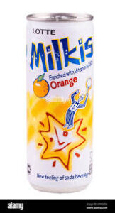 MILKIS ORANGE MILK DRINK 525ML