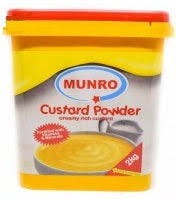 MUNRO CUSTARD POWDER 2KG