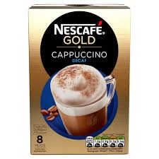 NESCAFE GOLD CAPPUCCINO DECAF 125G