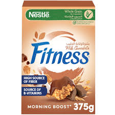 NESTLE FITNESS CHOCOLATE CEREALS 375G