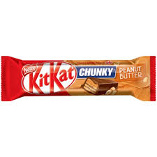 NESTLE KIT KAT CHUNKY PEANUT BUTTER CHOCOLATE BAR 42G