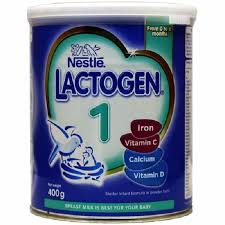 NESTLE LACTOGEN 1 MILK 0-6 MONTHS 400G