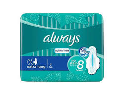 NEW ALWAYS ULTRA THIN 7 PADS