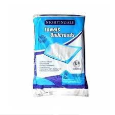 NIGHTINGALE TOWELS UNDERPADS 5 PADS