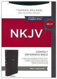 NKJV COMPACT REF BIBLE BLC