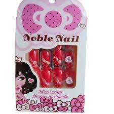 NOBLE NAILS 12PRE-GLUED.