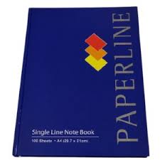 PAPERLINE NOTE BOOK 100 SHEETS