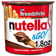 NUTELLA HAZELNUT SPREAD N BREADSTICKS