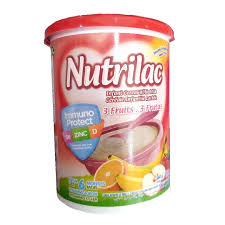 NUTRILAC INFANT CEREAL 3 FRUITS. 360G