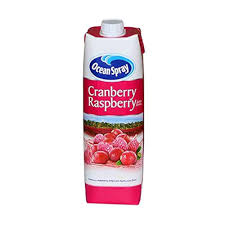 OCEAN SPRAY CRANBERRY RASPBERRY 1L