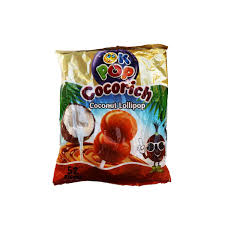 OK POP COCORICH COCONUT LOLLIPOP