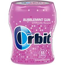 ORBIT GUM BUBBLEMINT