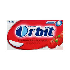 ORBIT STRAWBERRY  SUGARFREE 27G