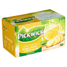 OSLIV PICKWICK GREEN TEA LEMON N GINGER