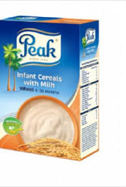 PEAK WHEAT INFANT 6-36 MONTHS 250G PACK