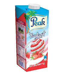 PEAK YOGHURT STRAWBERRY 1L
