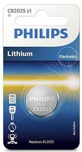 PHILIPS LITHIUM CR2025X1