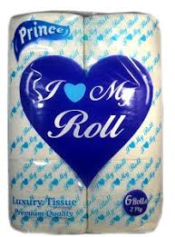 PRINCE LUXURY TISSUE SINGLE BY 6