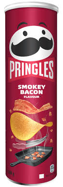 PRINGLES SMOKEY BACON FLAVOUR 190G