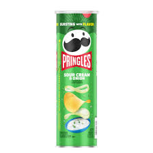 PRINGLES SOUR CREAM N ONION 158G